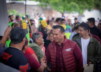 Torres Piña llama a Huandacareo a defender la soberanía y cerrar paso a la derecha y su política de privilegios