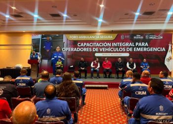 Fortalece Salvador Escalante la capacitación de su personal de Atención Prehospitalaria