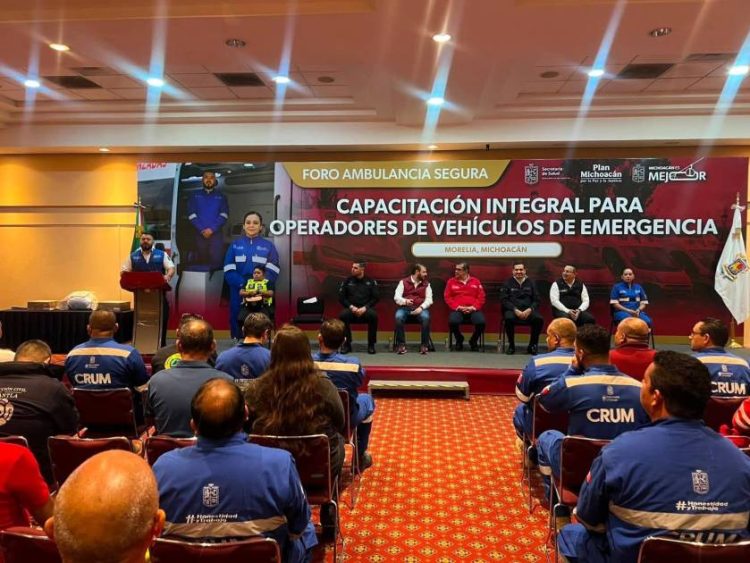 Fortalece Salvador Escalante la capacitación de su personal de Atención Prehospitalaria