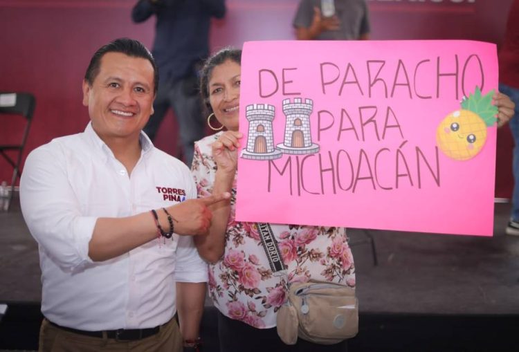 Con honestidad y cercanía, Torres Piña recorre municipios y fortalece la unidad de la 4T en Michoacán