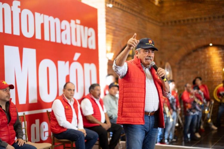 Morón construye unidad: El respaldo del PT lo posiciona como el articulador de las fuerzas de la Transformación