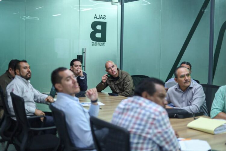 Adolfo Torres y SCOP acuerdan acciones estratégicas para reducir riesgos por lluvias en Morelia