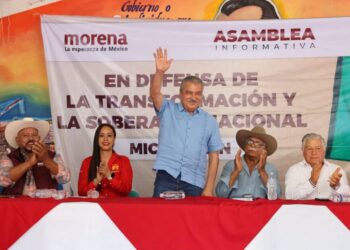 Despliega Raúl Morón estructura política con 800 asambleas simultáneas en Michoacán
