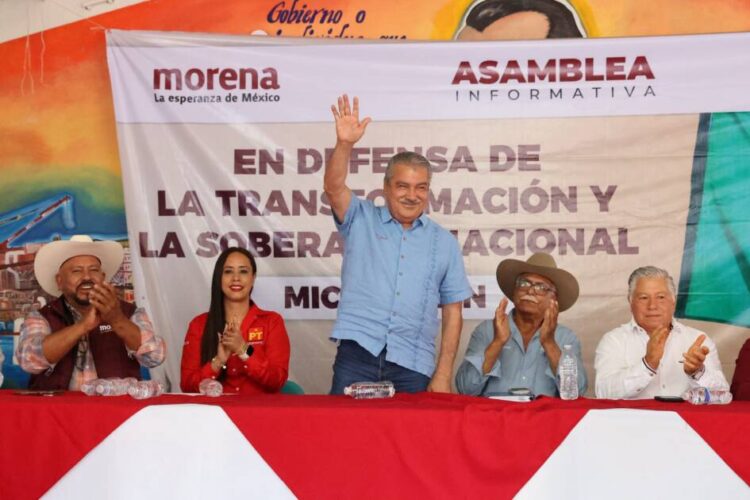 Despliega Raúl Morón estructura política con 800 asambleas simultáneas en Michoacán