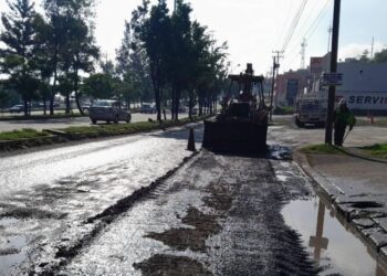 Programa de reencarpetamiento mejora laterales del Periférico Paseo de la República