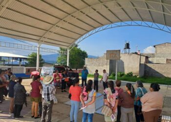 La Brigada Siempre Verde de Morelia, llevó apoyos a familias de San Rafael Coapa