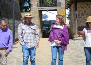 La 4T no le fallará a los pueblos originarios de Michoacán: Fabiola Alanís desde Nurío