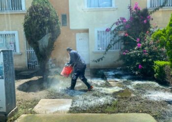 Refuerza Gobierno de Morelia acciones de fumigación en Hacienda Tiníjaro