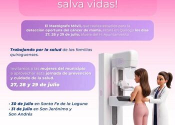 Anuncia Alma Mireya González jornada gratuita de mastografías en Quiroga y comunidades