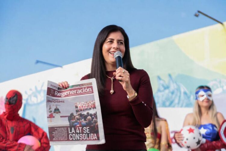 Gaby Molina llama a fortalecer la unidad en Asamblea Informativa de Morena