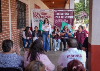 “La transformación se defiende desde las tenencias y comunidades”: Gladyz Butanda encabeza asamblea en Tiripetío