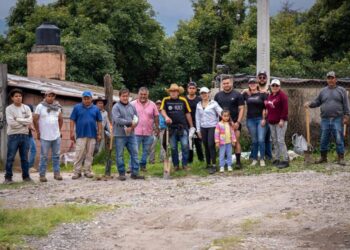 Encabeza Grecia Aguilar jornada de reforestación en Zitácuaro; llama a fortalecer el compromiso con el medio ambiente