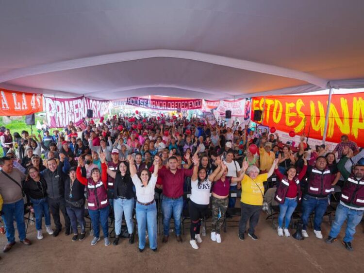 Une Gladyz Butanda más de 27 mil voces en defensa de la transformación