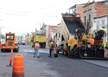 Más vialidades renovadas con el programa de reencarpetamiento del Gobierno de Morelia