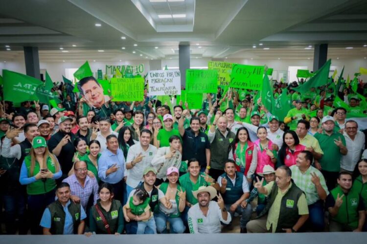 Supera PVEM las 100 mil afiliaciones en Michoacán