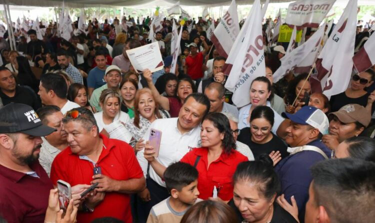 Torres Piña muestra músculo territorial con más de 2 mil liderazgos en Morelia