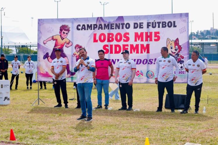 Campamento Lobos SIDEMM impulsará a futbolistas profesionales del mañana: Yankel Benítez