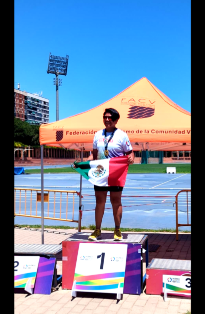 El orgullo michoacano se hizo presente en Valencia 2026 con Tatiana Merced, quien conquista el oro en los Gay Games