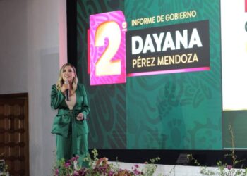 Dayana Pérez muestra una política social en su segundo informe de gobierno, enfocada en apoyar a los sectores vulnerables