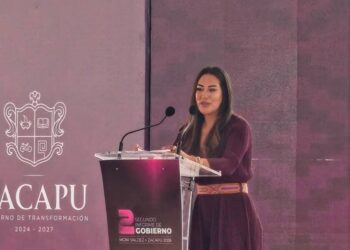 Mónica Valdez refrenda compromiso con Zacapu en su Segundo Informe de Gobierno, “Transformar con convicción”
