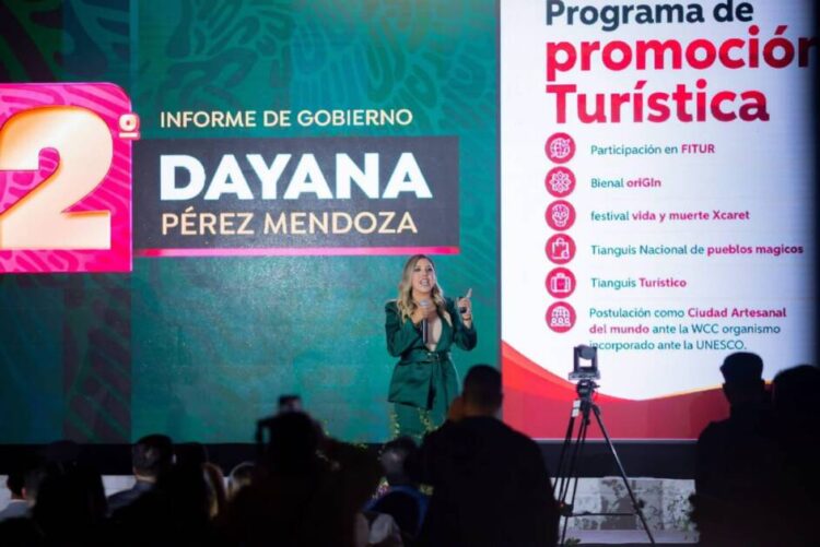 Destaca Dayana Pérez Mendoza en su Segundo Informe de Gobierno avances que transforman Salvador Escalante