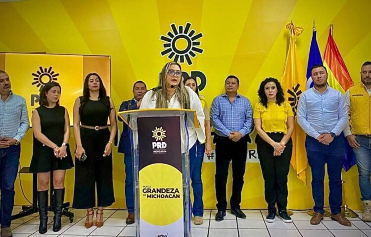 PRD Michoacán pone a la ciudadanía al centro de cualquier acuerdo rumbo a 2027: Verónica García Reyes