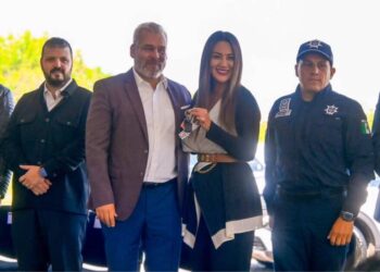 Mónica Valdez reconoce respaldo del Gobernador Alfredo Ramírez a municipios para fortalecer la seguridad
