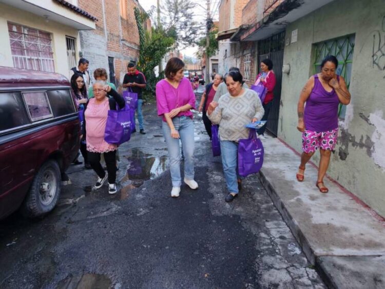 Las grandes oportunidades para Morelia se construyen en cada colonia, con su gente: Brissa Arroyo