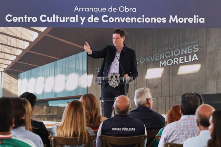 Alfonso Martínez proyecta obras estratégicas con Centro Cultural y de Convenciones de Morelia