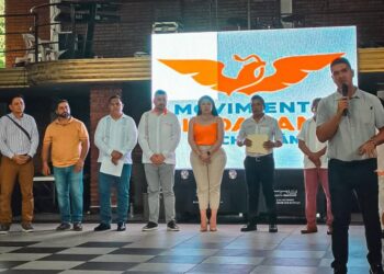 Movimiento Ciudadano fortalece su estructura en Aguililla y Tangamandapio