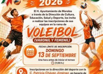 Anuncia Julio César Conejo Alejos torneos de fútbol y voleibol para niñas, niños, jóvenes y familias