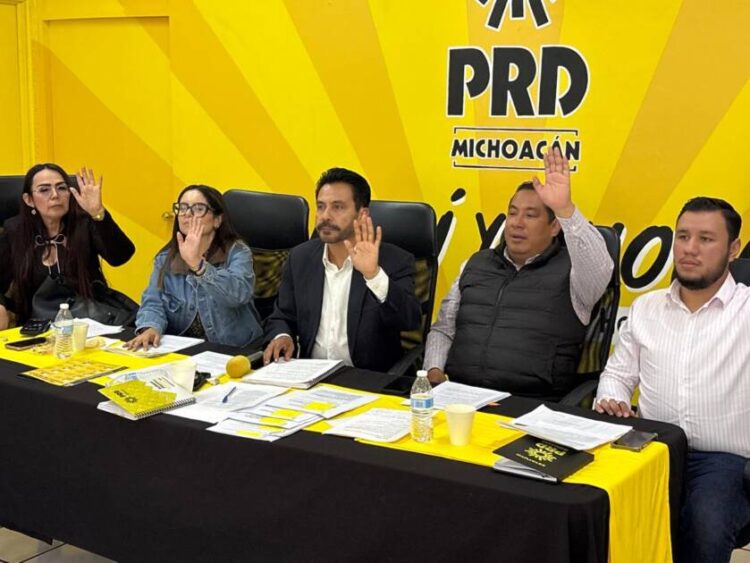 PRD Michoacán definirá en noviembre su política de alianzas rumbo a 2027