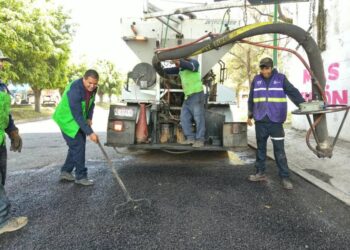 Gobierno de Morelia da mantenimiento al Periférico en zona de Terminal de Autobuses