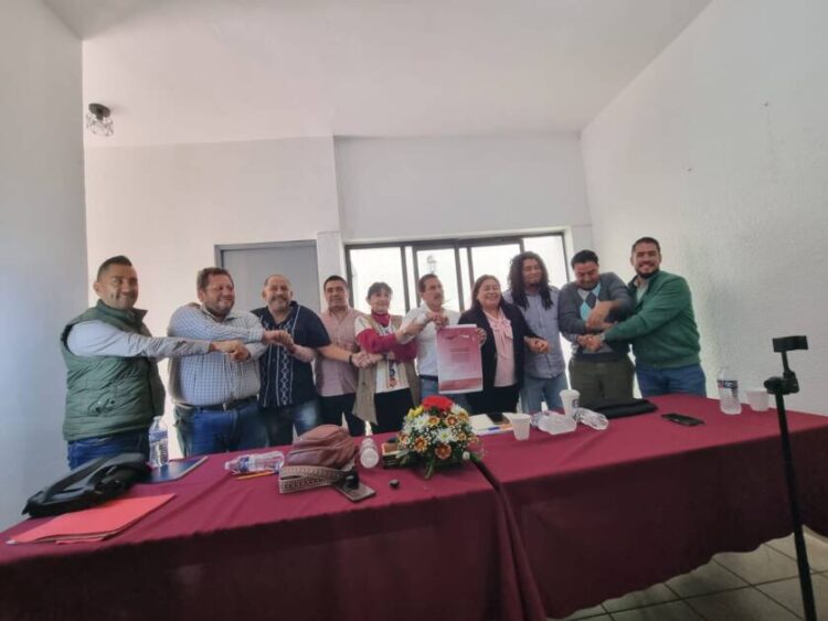 Unidos por Michoacán firman Pacto con representantes de Aspirantes de Coordinación de la Defensa de la 4T en favor de la Unidad Nacional y de la Defensa de la Soberanía