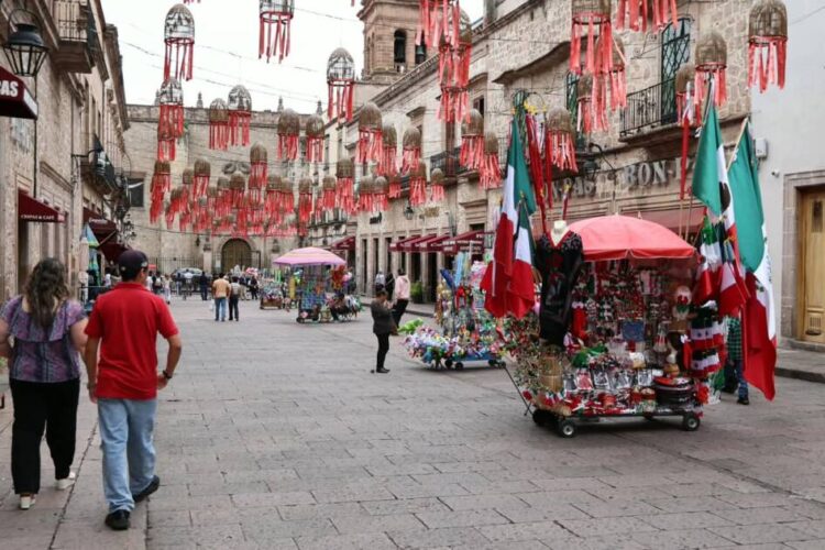 Gobierno de Morelia realiza dispositivo de orden en el centro histórico
