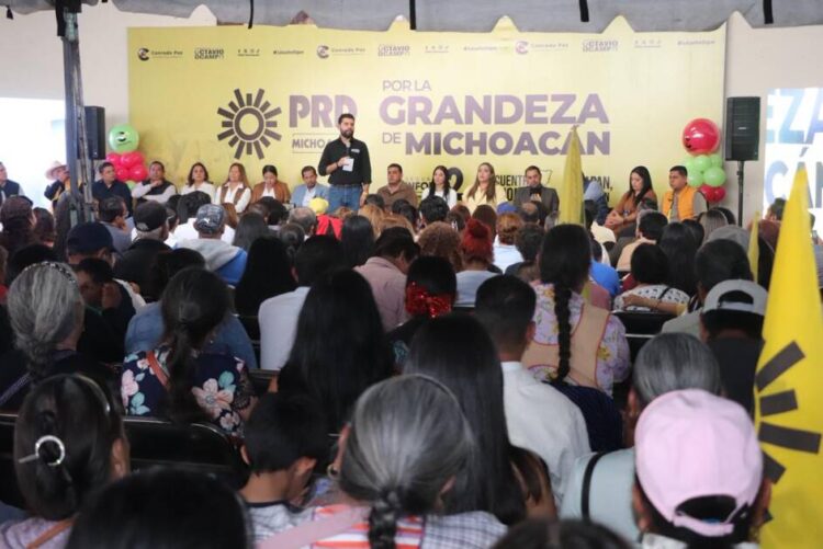 Desde Uruapan, PRD Michoacán muestra su fuerza territorial rumbo a 2027: Octavio Ocampo
