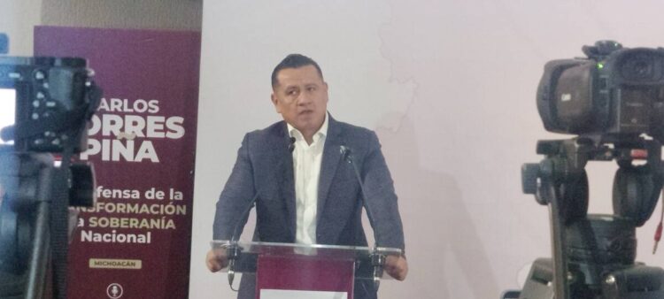 Llama Torres Piña a respetar tiempos y formas de Morena; pide a los aspirantes a no anticipar definición en Michoacán