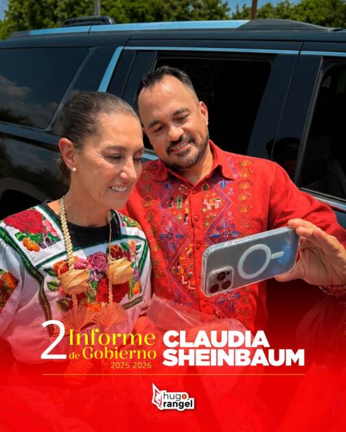Seguridad, bienestar y derechos: la Presidenta Sheinbaum da continuidad y profundidad la 4T en México: Hugo Rangel