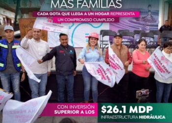 El sistema de agua potable en Salvador Escalante será fortalecido con más de 26.1 millones de pesos de  inversión