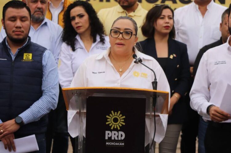 A 277 días de las urnas, el PRD Michoacán está listo para dar la batalla en 2027: Verónica García