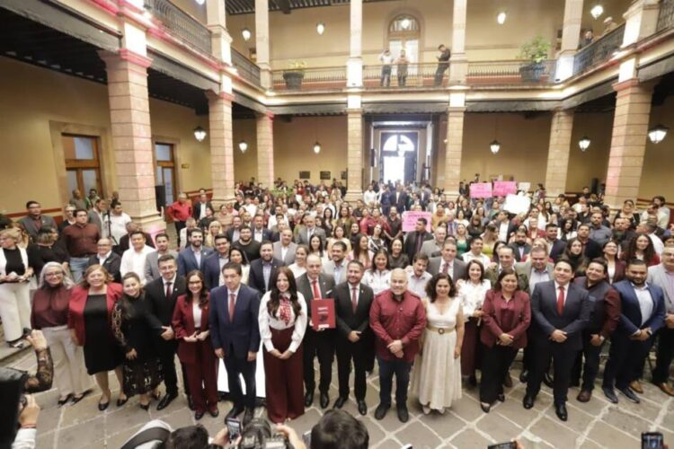 Hoy el Grupo Parlamentario de Morena presentó su Segundo Informe Legislativo