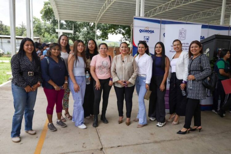 Quiroga avanza con obras y servicios públicos que responden a las necesidades de las familias: Alma Mireya González Sánchez