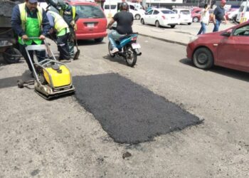 Gobierno de Morelia continúa bacheo en distintos puntos del municipio