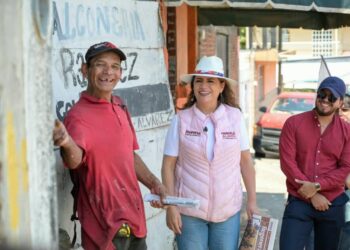 Fabiola Alanís: gobiernos de Morena y la presidenta Claudia Sheinbaum le han cumplido al pueblo de Uruapan