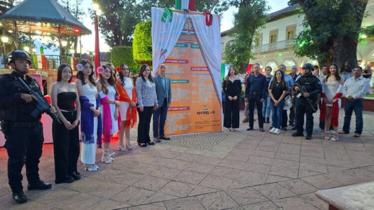 Villa Morelos inicia celebraciones patrias con la instalación del Bando Solemne