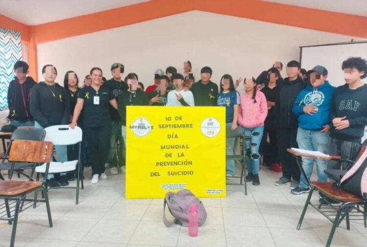 Salud mental, prioridad del Gobierno Con Causa de Julio César Conejo Alejos, llevan pláticas y talleres de prevención del suicidio