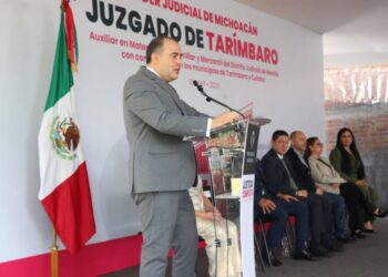 Nuevo juzgado rompe rezago de tres décadas y acerca la justicia a familias de Tarímbaro y Cuitzeo: Baltazar Gaona