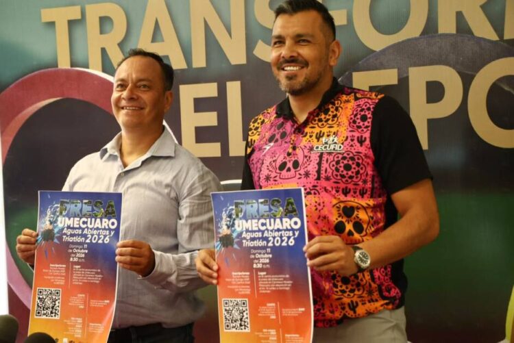 Más de 300 atletas se espera asistan al Reto de Aguas Abiertas y Triatlón Umécuaro 2026