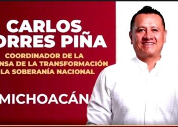 SUEUM felicita el nombramiento de Carlos Torres Piña como coordinador de la 4T en Michoacán