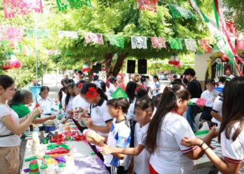 Alegría, tradición y orgullo mexicano se viven en el Centro Cultural La Estación de Apatzingán